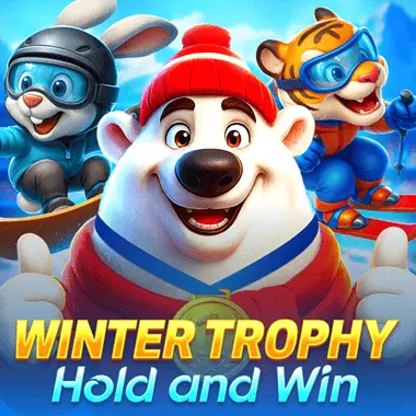 Winter Tropgy slot logo
